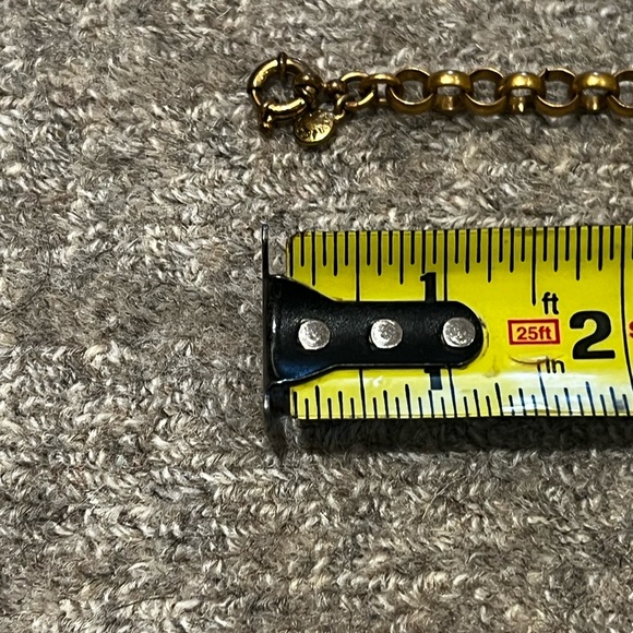 JCREW brushed gold necklace with tassels - Picture 3 of 9